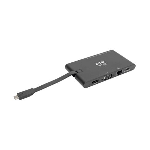 Tripp Lite U442-DOCK3-B laptop dock/port replicator Wired USB 3.2 Gen 2 (3.1 Gen 2) Type-C Black