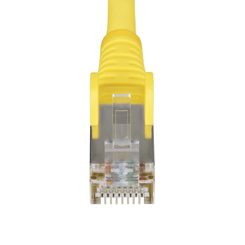 StarTech.com NLYL-1F-CAT6A-PATCH networking cable Yellow 12" (0.305 m) S/FTP (S-STP)