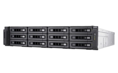 QNAP TES-1885U NAS Rack (2U) Intel® Xeon® D D-1521 32 GB DDR4 QNAP Turbo System Aluminum, Black