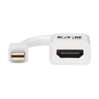 Tripp Lite P137-06N-HDR-W video cable adapter 3.94" (0.1 m) Mini DisplayPort HDMI Type A (Standard) White