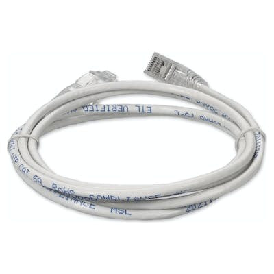 AddOn Networks ADD-7FSLCAT6A-WE networking cable White 83.9" (2.13 m) Cat6a U/UTP (UTP) Round