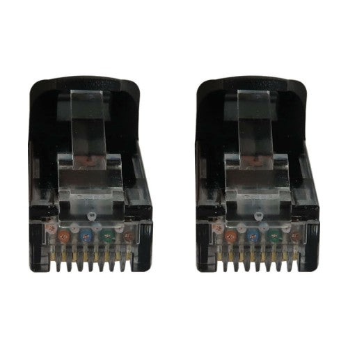 Tripp Lite N261-001-BK networking cable Black 11.8" (0.3 m) Cat6a U/UTP (UTP) Round