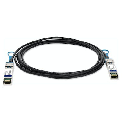 AddOn Networks ADD-SCISHPS-PDAC2-5M InfiniBand/fibre optic cable 98.4" (2.5 m) SFP+ DAC Black, Silver