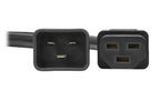 Eaton P035-002 power cable Black 23.6" (0.6 m) C20 coupler C21 coupler