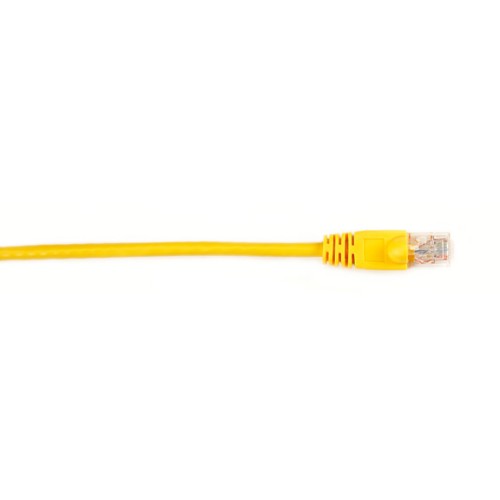 Black Box 0.3m Cat6 networking cable Yellow 11.8" (0.3 m)
