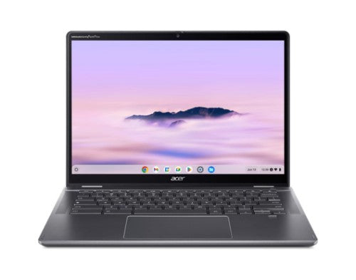 Acer Chromebook CPE584-1N-K10U MediaTek Kompanio Kompanio Ultra 910 14" Touchscreen WQXGA+ 12 GB LPDDR5x-SDRAM 256 GB Flash Wi-Fi 7 (802.11be) ChromeOS Silver