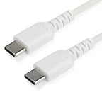 StarTech.com RUSB2CC2MW USB cable USB 2.0 78.7" (2 m) USB C 0.48 Gbit/s 60 W White