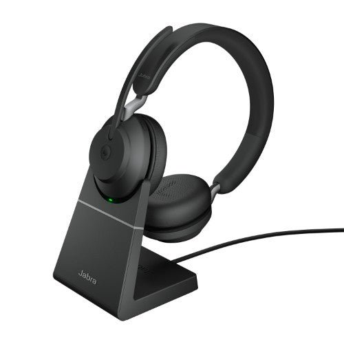 Jabra Evolve2 65 Headset Wireless Head-band Office/Call center USB Type-A Bluetooth Black