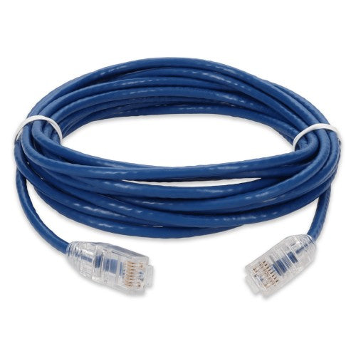 AddOn Networks ADD-40FSLCAT6A-BE networking cable Blue 479.9" (12.2 m) Cat6a U/UTP (UTP)