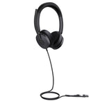 Yealink UH48 Dual Teams USB-C/A Headset Wired Head-band Office/Call center USB Type-C / USB Type-A Black