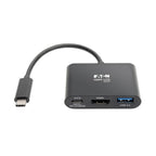 Tripp Lite U444-06N-H4UB-C USB graphics adapter Black