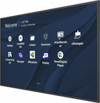 Viewsonic CDE9830 signage display 98" Wi-Fi 500 cd/m² 4K Ultra HD Black Built-in processor Android 11