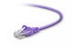 Belkin Cat5e, 6ft, 1 x RJ-45, 1 x RJ-45, Purple networking cable 70.9" (1.8 m)