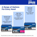 Brother TN-6353PK toner cartridge 3 pc(s) Original Cyan, Magenta, Yellow