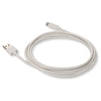 AddOn Networks USB2LGT6INW lightning cable 5.91" (0.15 m) White