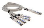 AddOn Networks MCP7Y70-H002-AO InfiniBand/fibre optic cable 78.7" (2 m) OSFP 4x QSFP56 DAC Gray, Silver