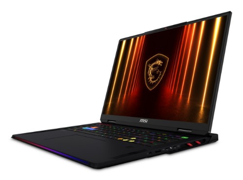 MSI Raider A18 HX A9WIG-082US AMD Ryzen™ 9 9955HX3D Laptop 18" UHD+ 32 GB DDR5-SDRAM 2 TB SSD NVIDIA GeForce RTX 5080 Wi-Fi 7 (802.11be) Windows 11 Pro Black