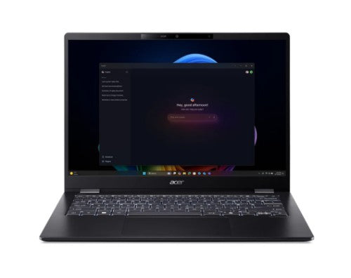 Acer TravelMate P6 TMP614-54-76NH Copilot+ PC Intel Core Ultra 7 256V Laptop 14" WQXGA+ 16 GB LPDDR5x-SDRAM 1 TB SSD Wi-Fi 7 (802.11be) Windows 11 Pro Black