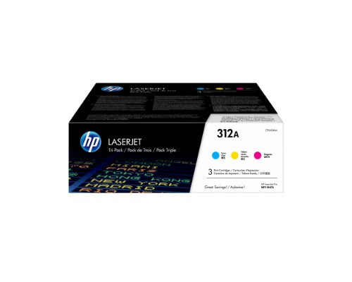 CF440AM (312A) Toner MultiPack, 2.7K pages, Pack qty 3