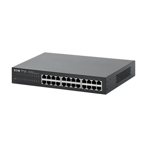 Eaton NG24-1 network switch Unmanaged Gigabit Ethernet (10/100/1000) 1U Black