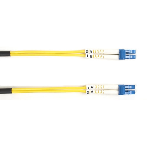 Black Box FOSM-LSZH-002M-LCLC InfiniBand/fibre optic cable 78.7" (2 m) LC Yellow