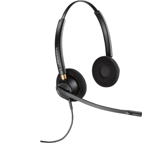 HP Poly EncorePro 520 with Quick Disconnect Binaural Headset TAA