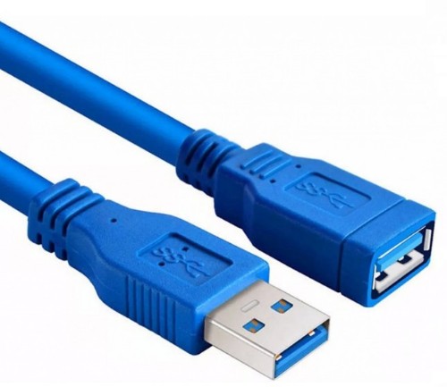 Axiom USB3AMFOM-B6-AX USB cable USB 3.2 Gen 1 (3.1 Gen 1) 70.9" (1.8 m) USB A Blue