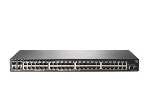HPE Aruba Networking Aruba 2930F 48G 4SFP Managed L3 Gigabit Ethernet (10/100/1000) 1U Gray