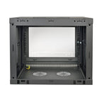 Tripp Lite SRW9UG rack cabinet 9U Wall mounted rack Black