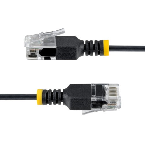 StarTech.com N6APATUTP34BKS-7FT networking cable Black 82.7" (2.1 m) Cat6a U/UTP (UTP)