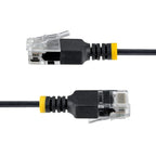 StarTech.com N6APATUTP34BKS-7FT networking cable Black 82.7" (2.1 m) Cat6a U/UTP (UTP)