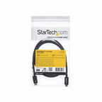 StarTech.com TBLT3MM1M Thunderbolt cable 39.4" (1 m) 20 Gbit/s Black