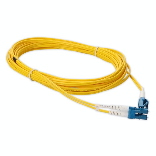 AddOn Networks ADD-LC-LC-5-5M9SMF fiber optic cable 216.5" (5.5 m) OFNR OS2 Yellow