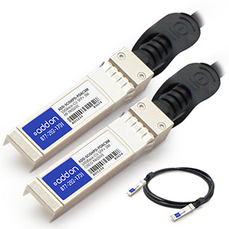 AddOn Networks ADD-SCISHPD-PDAC5M InfiniBand/fibre optic cable 196.9" (5 m) SFP+ Black