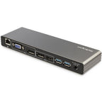 StarTech.com TB3DK2DHV laptop dock/port replicator Wired Thunderbolt 3 Gray