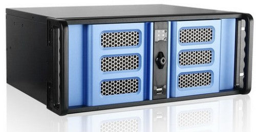 iStarUSA D-400S3SE computer case Rack Black, Blue