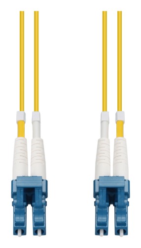 AddOn Networks ADD-LC-LC-10M9SMFP InfiniBand/fibre optic cable 393.7" (10 m) OFNR Yellow