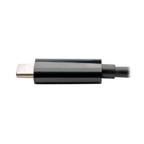 Tripp Lite U460-004-2A2CB interface hub USB 3.2 Gen 2 (3.1 Gen 2) Type-C 5000 Mbit/s Black