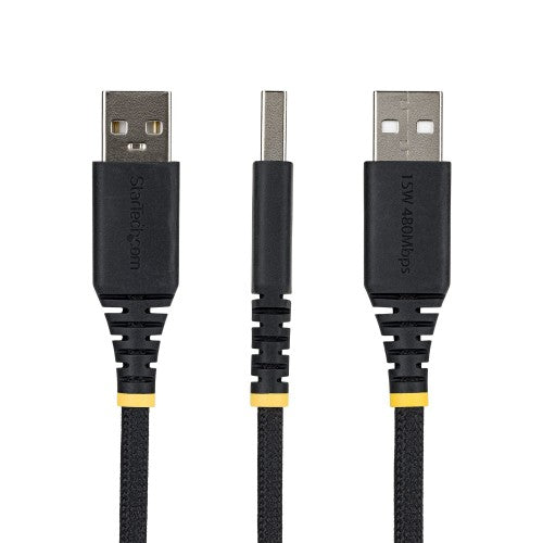 StarTech.com USB2AC10FBR USB cable USB 2.0 120.1" (3.05 m) USB A USB C 0.48 Gbit/s 15 W Black