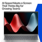 HP DK0S2UT laptop Copilot+ PC AMD Ryzen™ AI 5 16" Touchscreen WUXGA 16 GB DDR5-SDRAM 512 GB SSD Wi-Fi 6E (802.11ax) Windows 11 Pro Silver