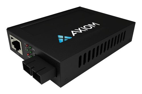 Axiom MCP11-M3S2-AX network media converter 100 Mbit/s 1310 nm Multi-mode Black