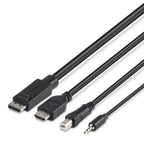 Belkin F1DN2CC-HHPP10t KVM cable Black 118.1" (3 m)