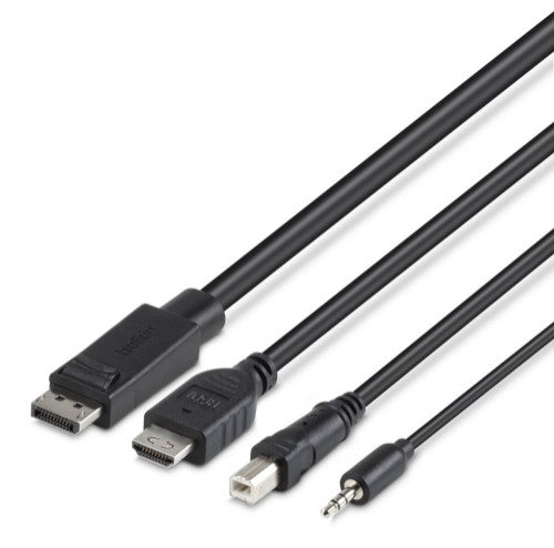 Belkin F1DN2CC-HHPP6t KVM cable Black 70.9" (1.8 m)