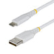StarTech.com USB2AC10FBRWH USB cable USB 2.0 120.1" (3.05 m) USB A USB C 0.48 Gbit/s 15 W White