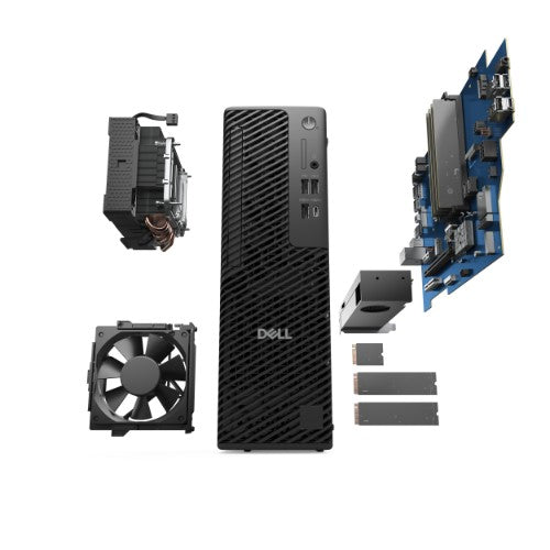 DELL Pro Max FCS1250 Intel Core Ultra 5 245 16 GB DDR5-SDRAM 512 GB SSD NVIDIA RTX A1000 Windows 11 Pro Slim PC PC Black