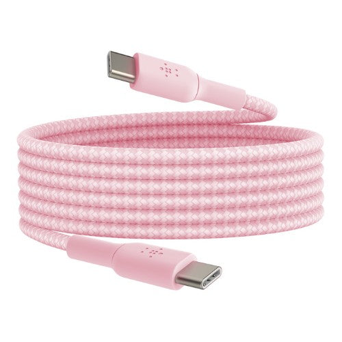 Belkin CAB004BT2MPK USB cable USB 2.0 78.7" (2 m) USB C 60 W Pink