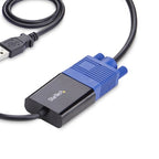 StarTech.com NOTECONS02-VGA-MDP KVM switch Black