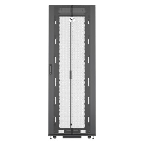 Vertiv VR3357 rack cabinet 48U Freestanding rack Black, Transparent