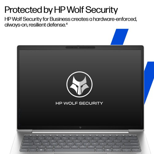 HP EliteBook 6 G1i 14 inch Notebook AI PC Wolf Pro Security Edition Silver