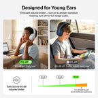 Belkin SoundForm Play ANC Headphones Wired & Wireless Head-band Calls/Music USB Type-C Bluetooth Gray